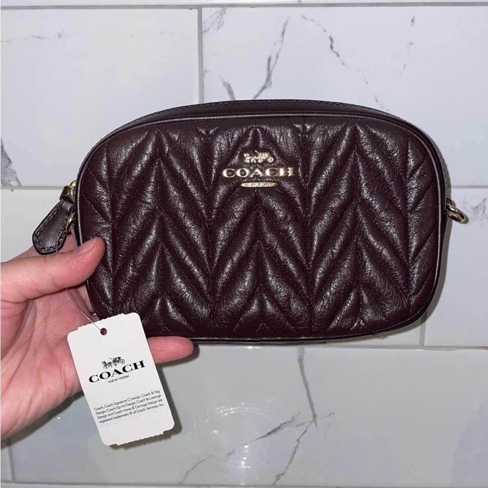 NEW Coach quilted belt bag!